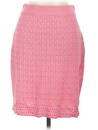 Pre-owned Nanette Lepore Casual Skirt In Pink
