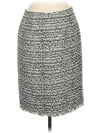 Pre-owned Nanette Lepore Casual Skirt In Silver