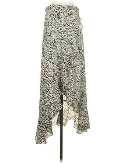 Pre-owned Nanette Lepore Casual Skirt In Silver