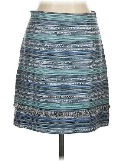 Pre-owned Nanette Lepore Casual Skirt In Teal