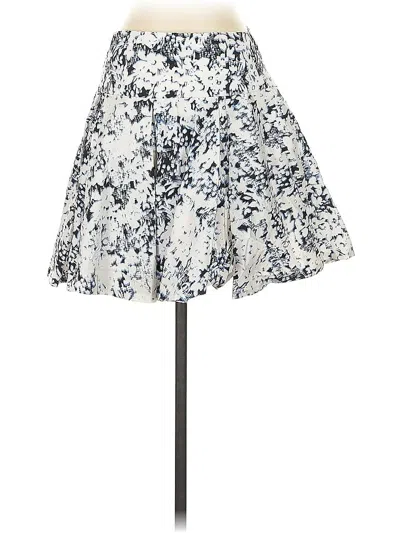 Pre-owned Nanette Lepore Casual Skirt In White