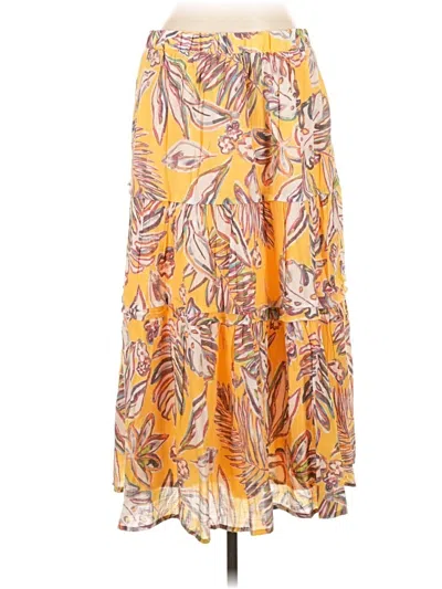 Pre-owned Nanette Lepore Casual Skirt In Yellow