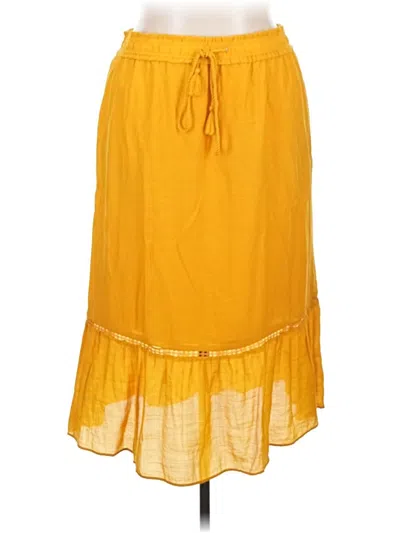 Pre-owned Nanette Lepore Casual Skirt In Yellow