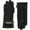 Nanette Lepore Chain Detail Gloves In Black