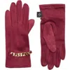 Nanette Lepore Chain Detail Gloves In Brown