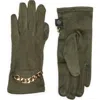 Nanette Lepore Chain Detail Gloves In Green
