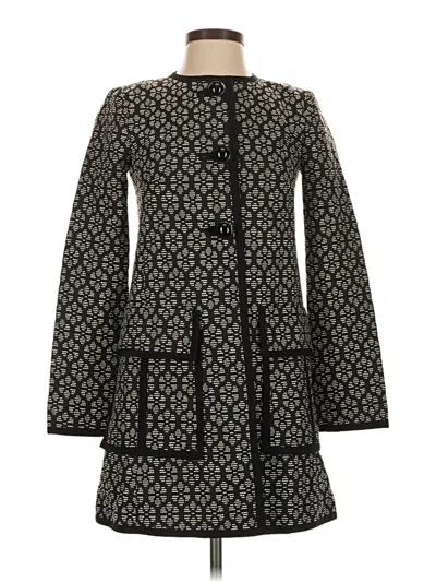 Pre-owned Nanette Lepore Coat In Black