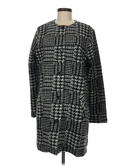 Pre-owned Nanette Lepore Coat In Gray