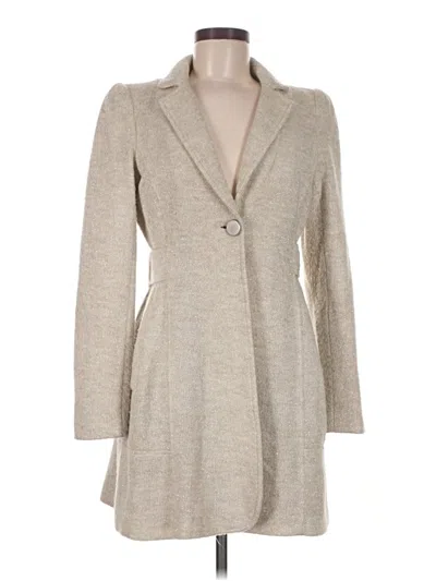 Pre-owned Nanette Lepore Coat In Gray