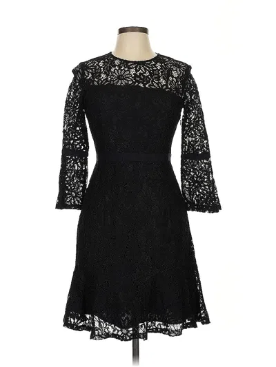 Pre-owned Nanette Lepore Cocktail Dress In Black