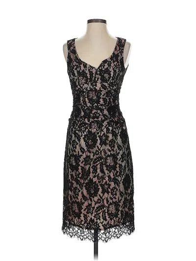 Pre-owned Nanette Lepore Cocktail Dress In Black