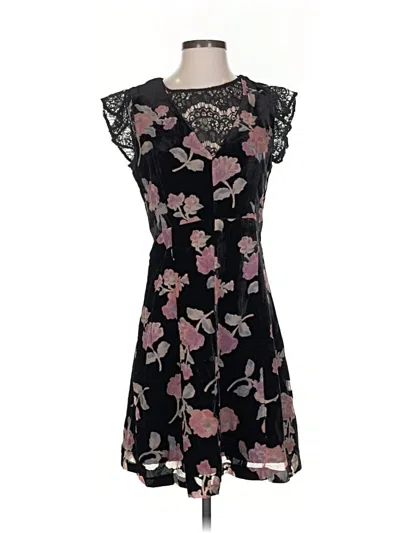 Pre-owned Nanette Lepore Cocktail Dress In Black