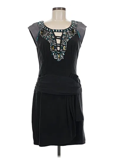 Pre-owned Nanette Lepore Cocktail Dress In Black