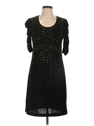 Pre-owned Nanette Lepore Cocktail Dress In Black