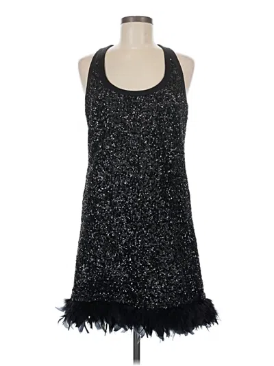 Pre-owned Nanette Lepore Cocktail Dress In Black