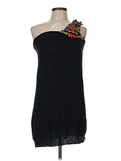 Pre-owned Nanette Lepore Cocktail Dress In Black