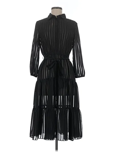 Pre-owned Nanette Lepore Cocktail Dress In Black