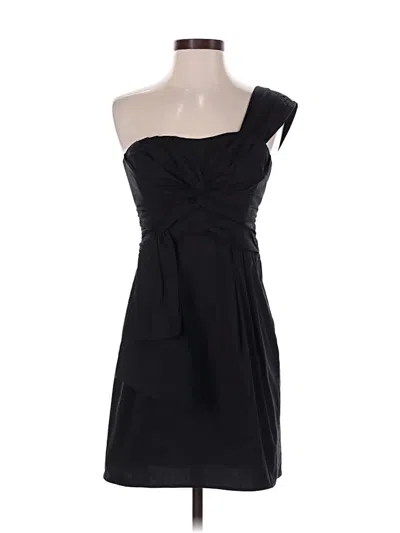 Pre-owned Nanette Lepore Cocktail Dress In Black