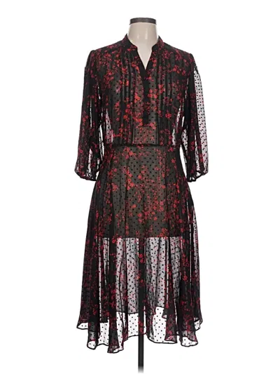 Pre-owned Nanette Lepore Cocktail Dress In Black