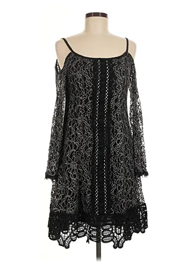 Pre-owned Nanette Lepore Cocktail Dress In Black