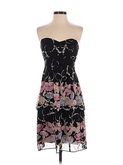 Pre-owned Nanette Lepore Cocktail Dress In Black