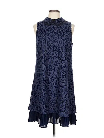 Pre-owned Nanette Lepore Cocktail Dress In Blue
