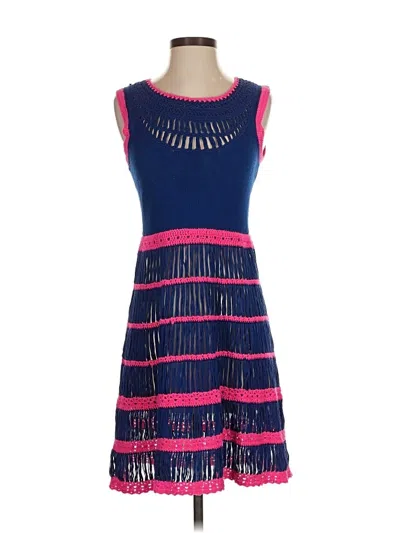 Pre-owned Nanette Lepore Cocktail Dress In Blue