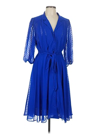 Pre-owned Nanette Lepore Cocktail Dress In Blue