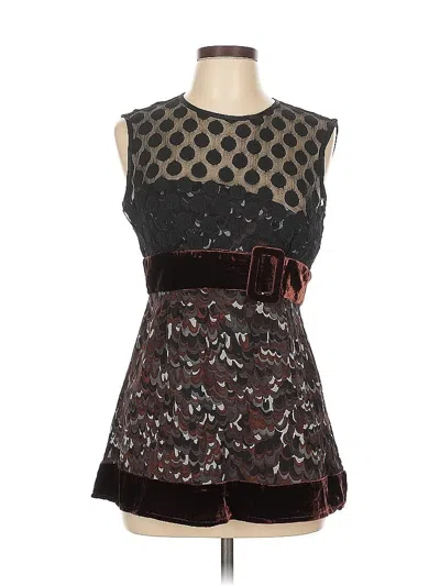 Pre-owned Nanette Lepore Cocktail Dress In Brown