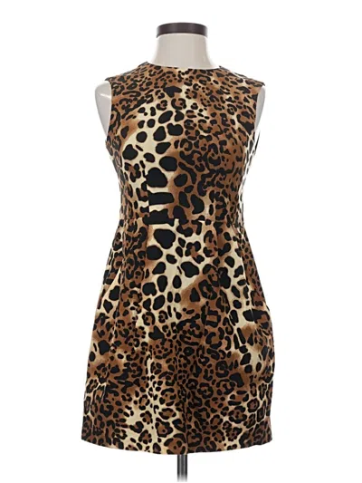 Pre-owned Nanette Lepore Cocktail Dress In Brown