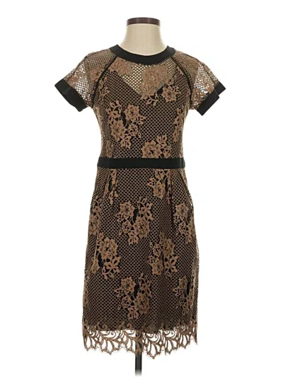 Pre-owned Nanette Lepore Cocktail Dress In Brown
