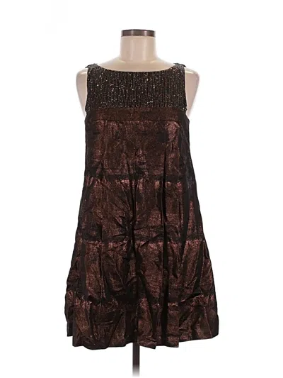 Pre-owned Nanette Lepore Cocktail Dress In Brown