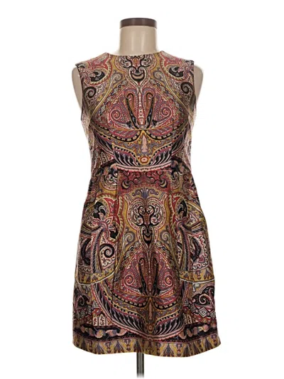 Pre-owned Nanette Lepore Cocktail Dress In Brown