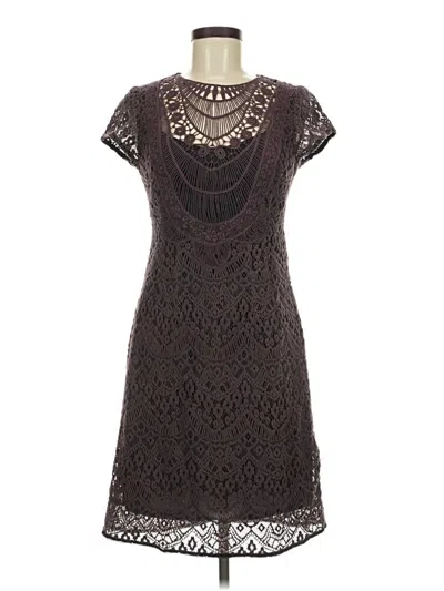 Pre-owned Nanette Lepore Cocktail Dress In Brown