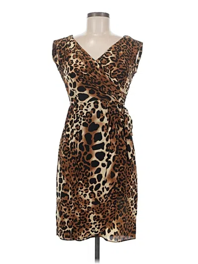 Pre-owned Nanette Lepore Cocktail Dress In Brown