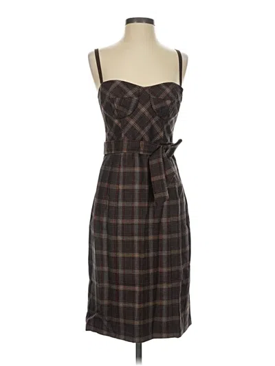 Pre-owned Nanette Lepore Cocktail Dress In Brown