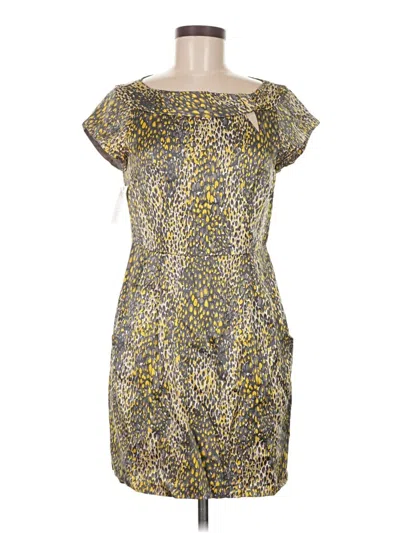 Pre-owned Nanette Lepore Cocktail Dress In Gold