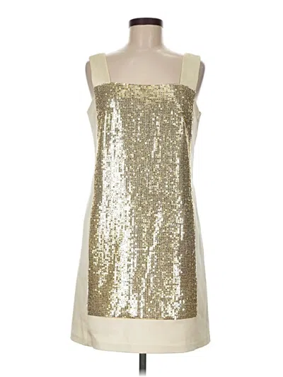 Pre-owned Nanette Lepore Cocktail Dress In Gold