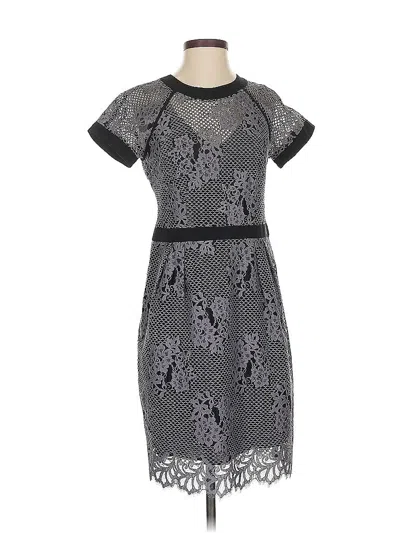 Pre-owned Nanette Lepore Cocktail Dress In Gray