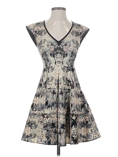 Pre-owned Nanette Lepore Cocktail Dress In Gray