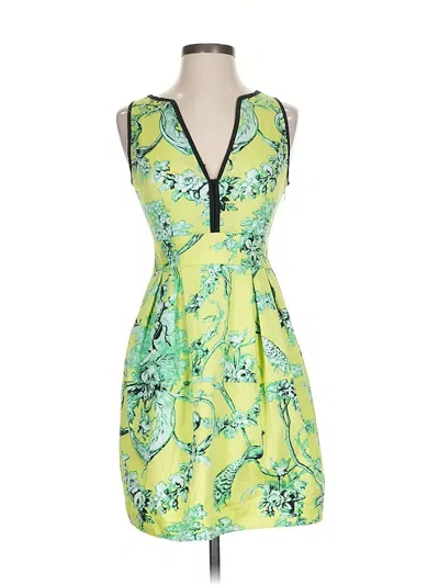 Pre-owned Nanette Lepore Cocktail Dress In Green