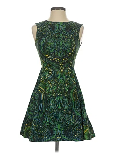 Pre-owned Nanette Lepore Cocktail Dress In Green