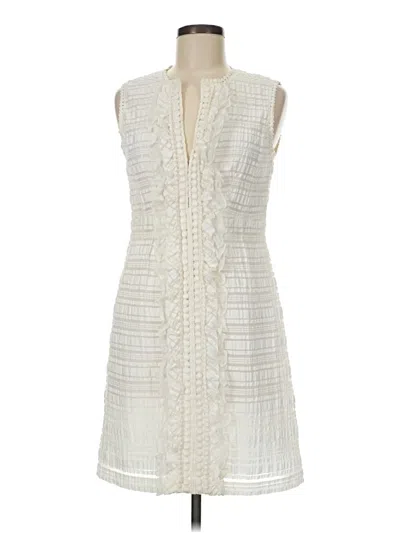 Pre-owned Nanette Lepore Cocktail Dress In Ivory