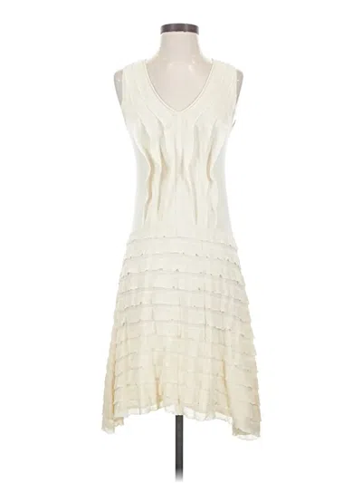 Pre-owned Nanette Lepore Cocktail Dress In Ivory