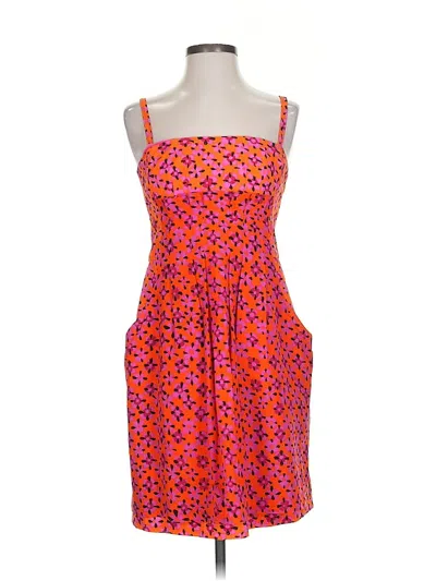 Pre-owned Nanette Lepore Cocktail Dress In Orange