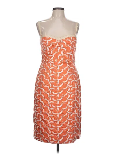 Pre-owned Nanette Lepore Cocktail Dress In Orange