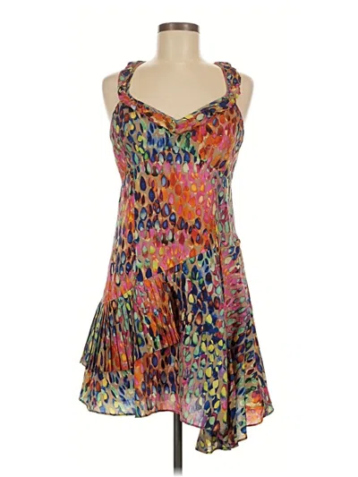 Pre-owned Nanette Lepore Cocktail Dress In Orange