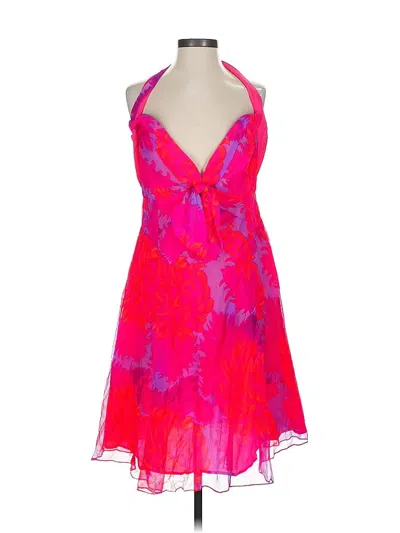 Pre-owned Nanette Lepore Cocktail Dress In Pink