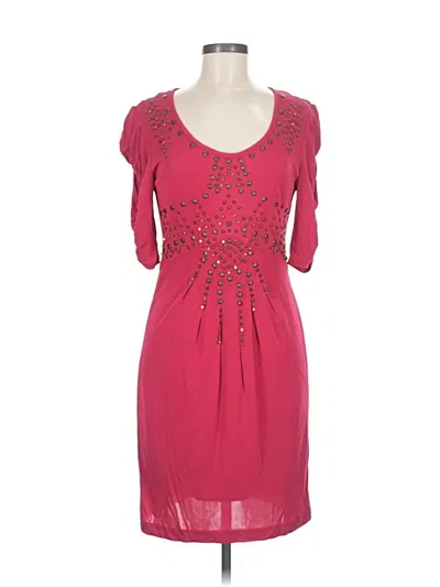 Pre-owned Nanette Lepore Cocktail Dress In Pink
