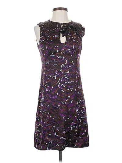 Pre-owned Nanette Lepore Cocktail Dress In Purple